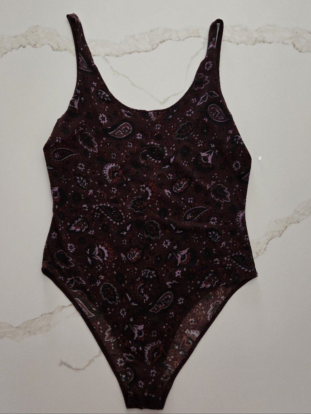 Intimately Free People Paisley Bodysuit